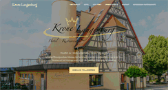 Desktop Screenshot of krone-langenburg.de